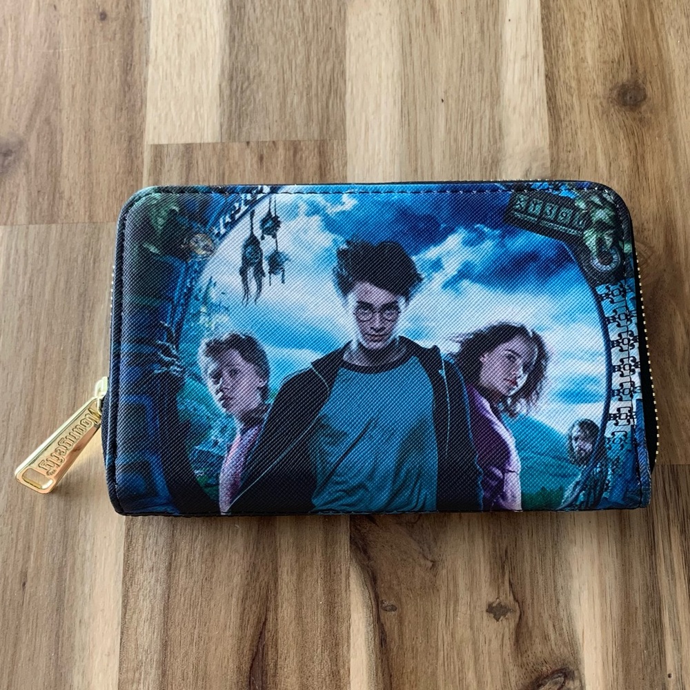 Loungefly Wallet purse bag- Harry Potter Prisoner of Azkaban Zip Around NWOT